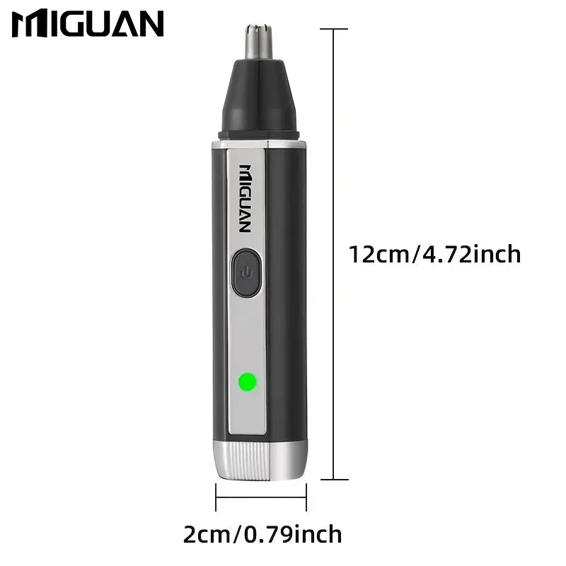 4-in-1 Professional Grooming Kit, USB Rechargeable Nose & Ear Hair Trimmer, Beard and Eyebrow Razor, Men'S Personal Care Tools